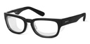 [K-050540] Modèle KAI (Kai Noire Brillante, Verres Blancs sans correction, Transparente)