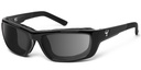 [F130541] Modèle VENTUS à AIRSHIELD (Noire Brillante, Verres Gris sans correction)