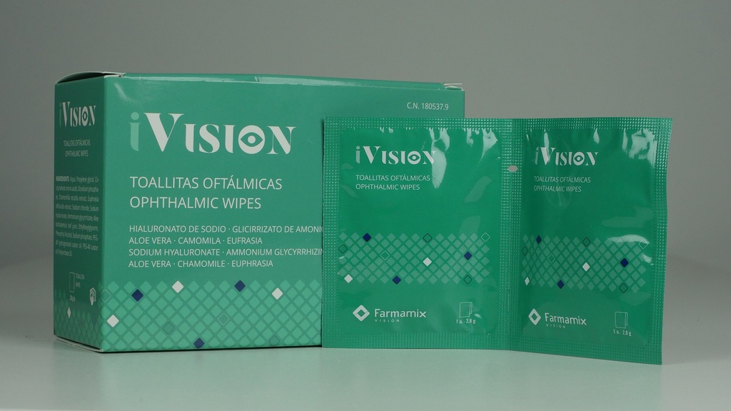 I-VISION 20 lingettes Acide Hyaluronique