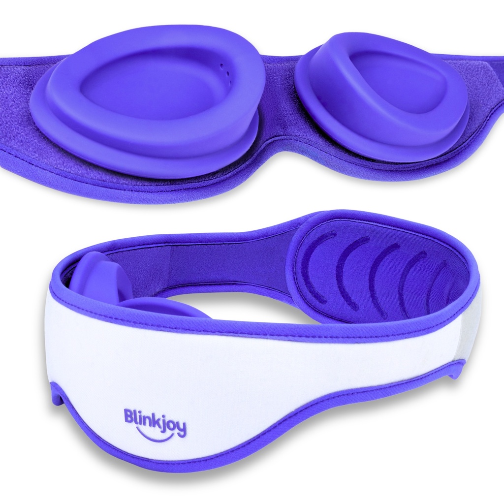 Masque de nuit hydratant 2 Blinkjoy | Protection oculaire nocturne