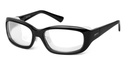 [V-020540P] Modèle VERONA (Noire, Verres Blancs sans correction, Transparente)