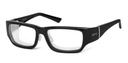 [S-040540] Modelo SEACREST (Verres Blancs sans correction, Transparente, Noire Brillante)