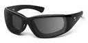 [F270541] Modelo TAKU PLUS de AIRSHIELD (Noire Brillante, Verres Gris sans correction)